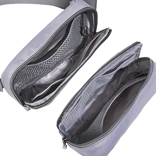 Image of Belt bag Fanny pack crossbody bags for women Everywhere belt bag (Grey)