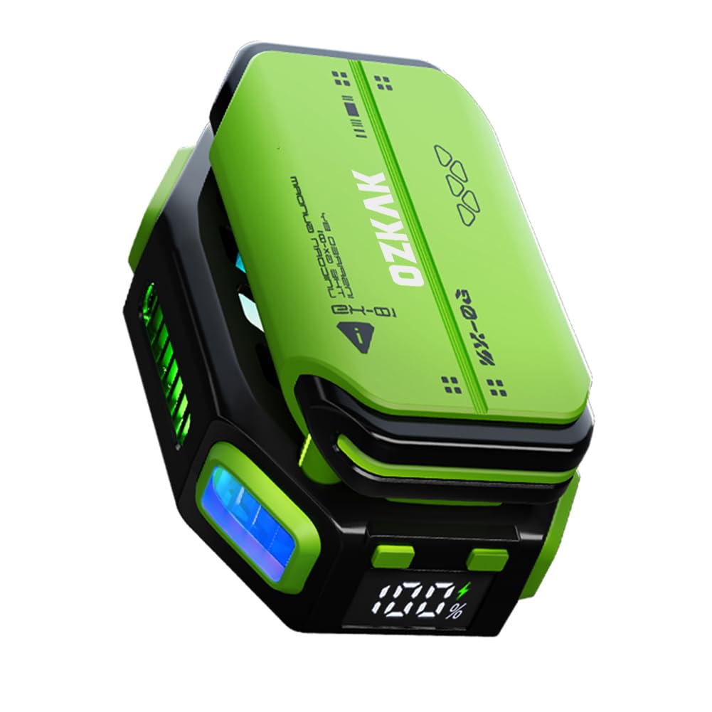 Handy Kühler Gaming Phone Cooler für PUBG Mobile Game, Halbleiter-Radiator Schnelle Kühlung, Leiser Lüfter für iPhone/Android Mobile Spiele und Live-Streaming