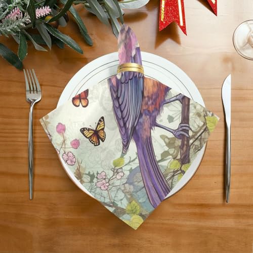 Set de 6 Servilletas de Tela Cuadradas Satinadas miniatura 2