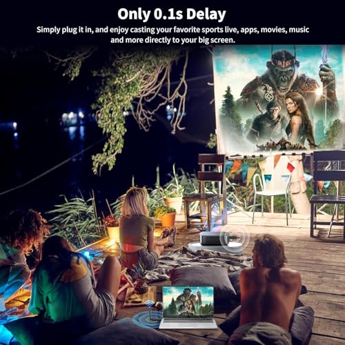 Image of ETZIN Wireless HDMI Receiver and Transmitter Extender Kit,Plug & Play 50M /165FT Portable 2.4G /5G Wirelessly Simultaneous Expansion for Multiple Screens and Camera to TVs,Projectors EPL-1403H.