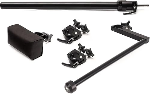 PROAIM Sistema Steadicam para carros de producción de cámaras. Soporta estabilizadores, chalecos y plataformas Flycam, fabricado en aluminio CNC.