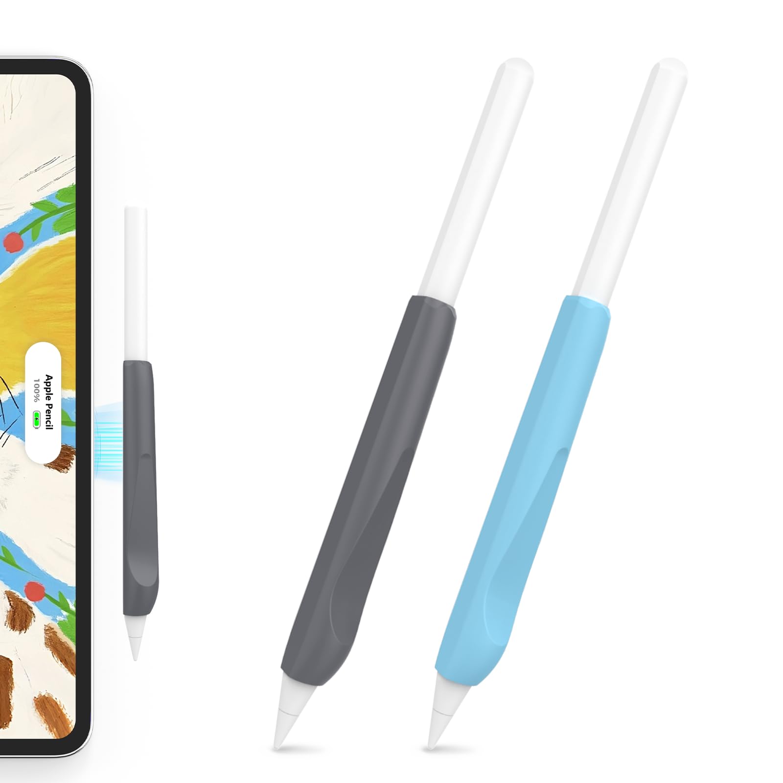 Apple Pencil usb c シリコングリップ　セット Amazon.co.jp: NIUTRENDZ シリコングリップ Apple Pencil Pro & 第2