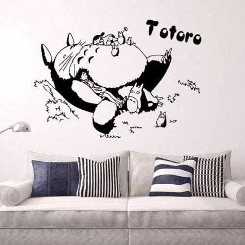 Utopiashi Mi Vecino Totoro Wall Sticker Vinyl Decal niños Dormitorio Decoracion Infantil Regalos
