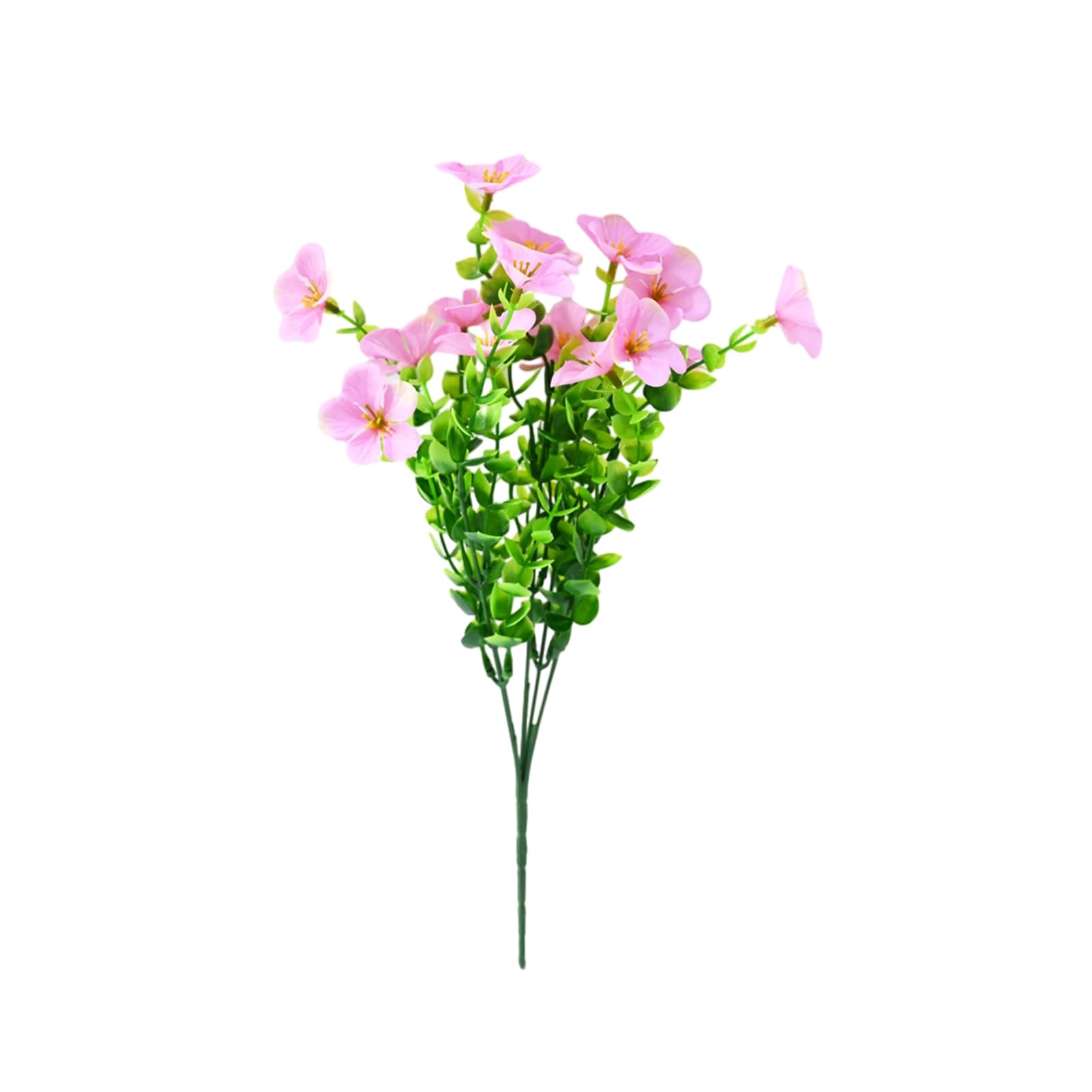 Virelynx UV Resistant Artificial Flowers – Mixed Bundles Fake Wildflower Bouquet, Realistic Spring Planter Filler for Hanging Baskets