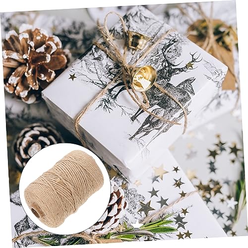Cuerda de decorativa resistente y reutilizable Hemobllo khaki en pack de 2 rollos para DIY 3