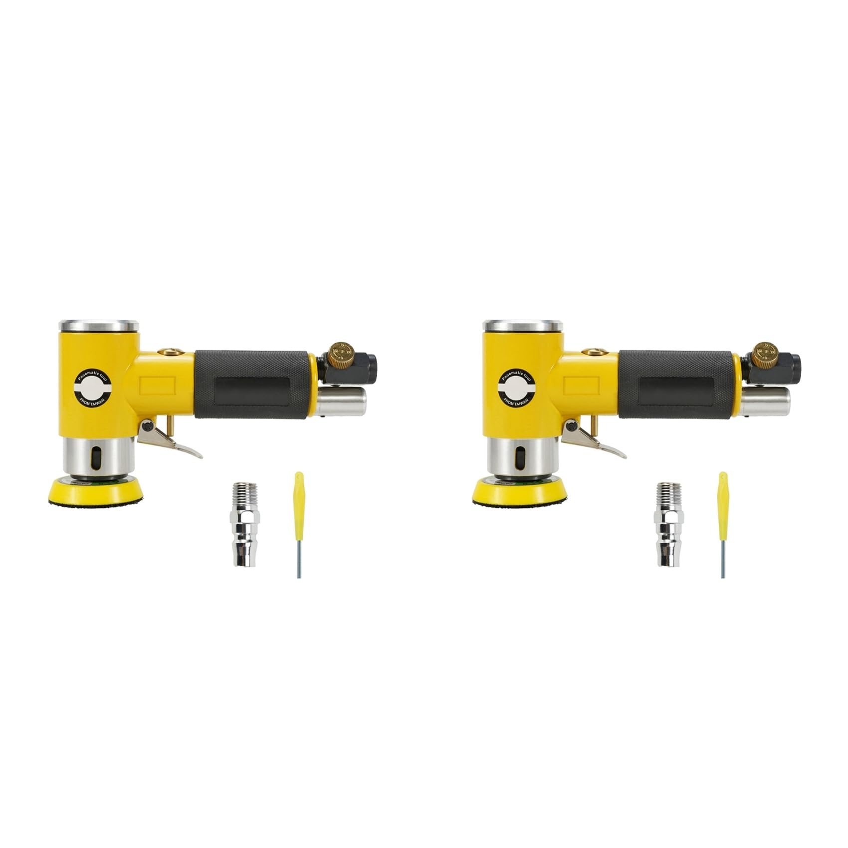 2X Mini 2 / 3Inch Air Sander Pneumatic Polisher Grinder Buffer Double Acting Track Polisher A