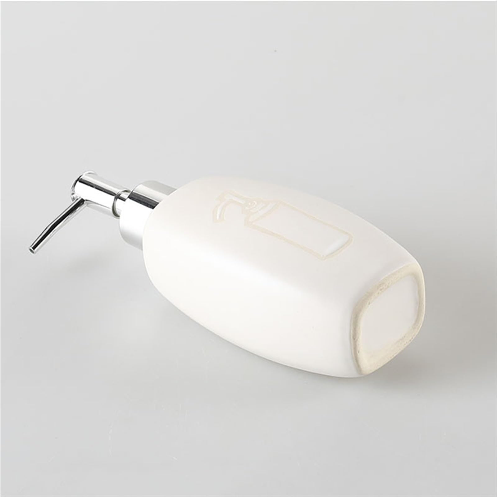 Dispenser di sapone da bagno Dispenser di sapone da bagno, Dispenser di sapone da cucina, Dispenser di sapone per le mani, Dispenser di sapone in ceramica per sapone a mano, sapone, dispenser