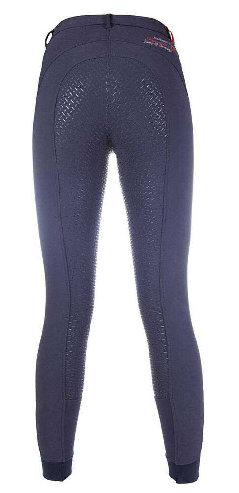 Hkm 10417 LG Reithose Basic Italy, Damenreithose Silikonvollbesatz, Damen 17-48 Pantalones Unisex Adulto