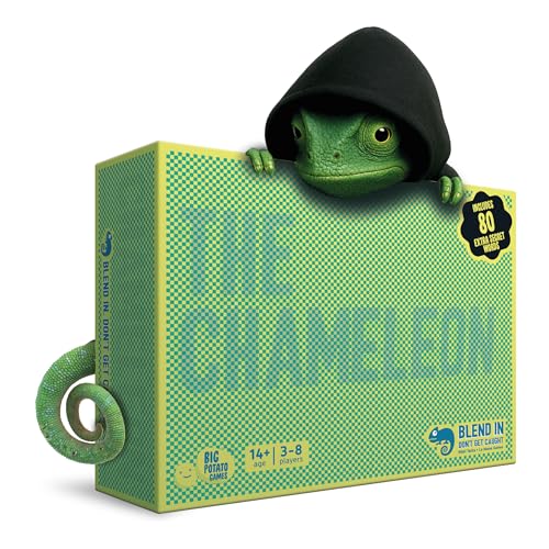 The Chameleon: Find the Traitor | Award-Winning Board Game for Families & Friends for 3-8 Players, with extra online exclusive content