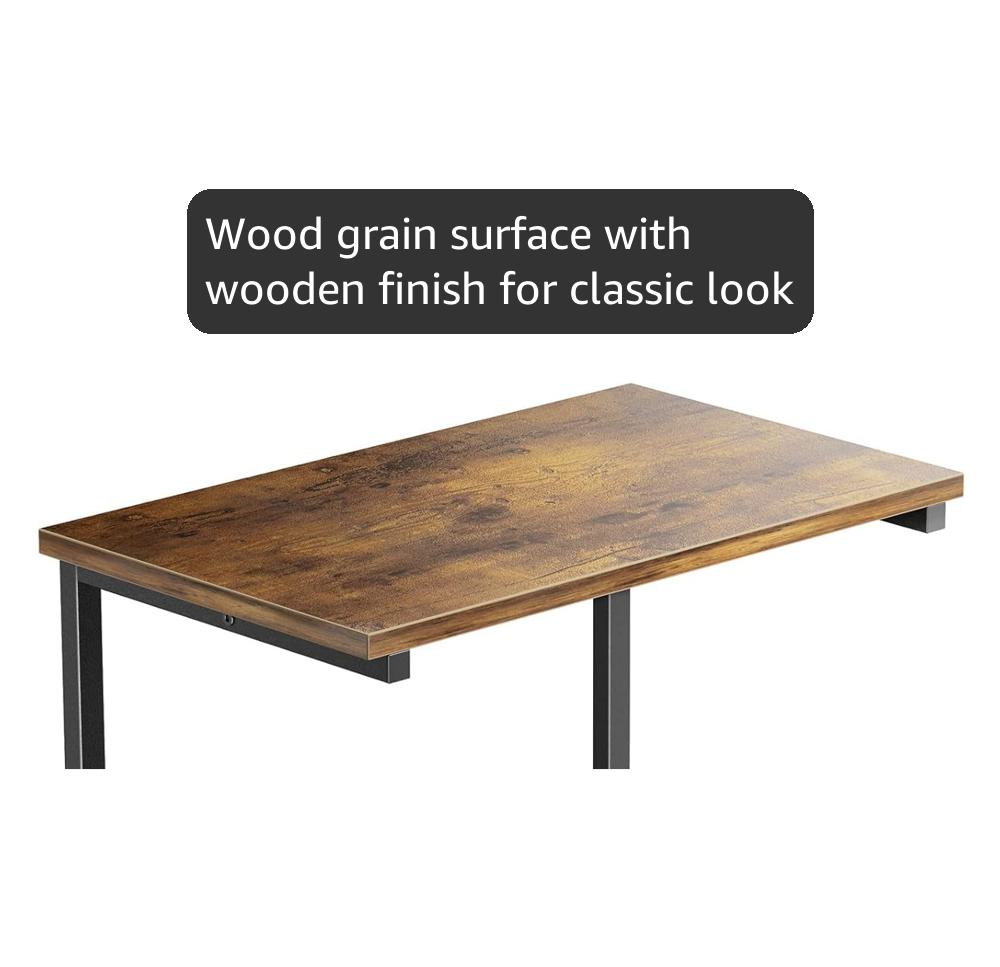 Amazon.com: Pipishell C Shaped End Table 27 inches High, Side