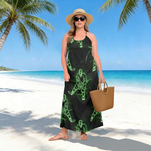 Robe de vacances d'été haut de gamme au tombé fluide impeccable