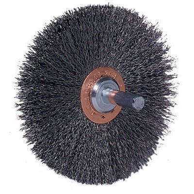 Stem-Mounted Conflex Brushes - cfx-1 3/4 .008 ss1 3/4in dia