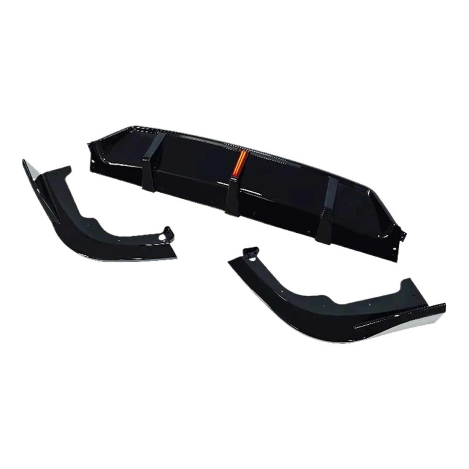 Spojlery tylne Do Bmw X5 G05 M50i M50d M60i Spojler samochodowy | M60d 40i 2019-2025 Z Diodowym Światłem Hamowania Tylny Zderzak Dyfuzor Spoiler Splitters