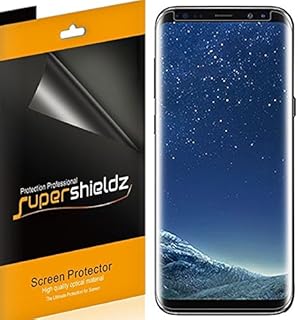 Supershieldz (2 Pack) Designed for Samsung (Galaxy S8) Screen Protector, (Case Friendly) High Definition Clear Shield