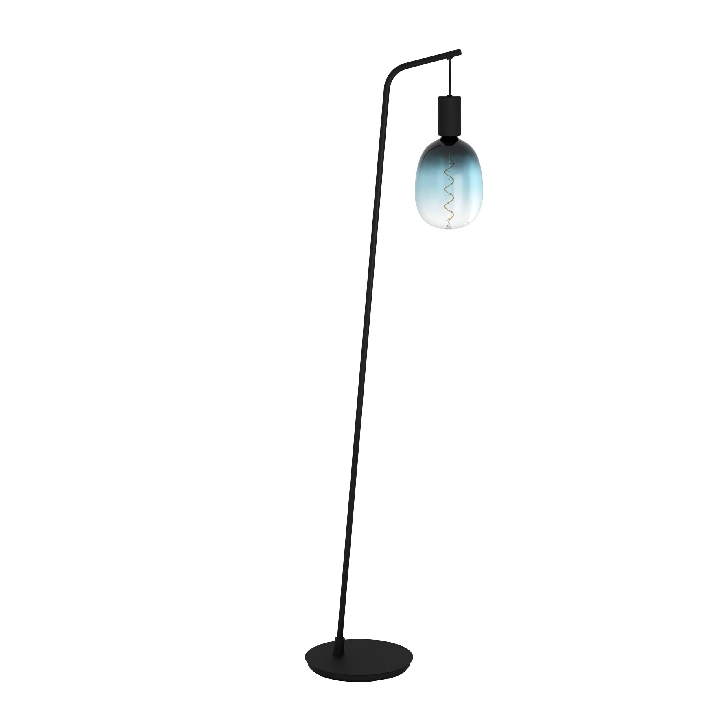 Eglo Cranley Black Steel Floor Lamp