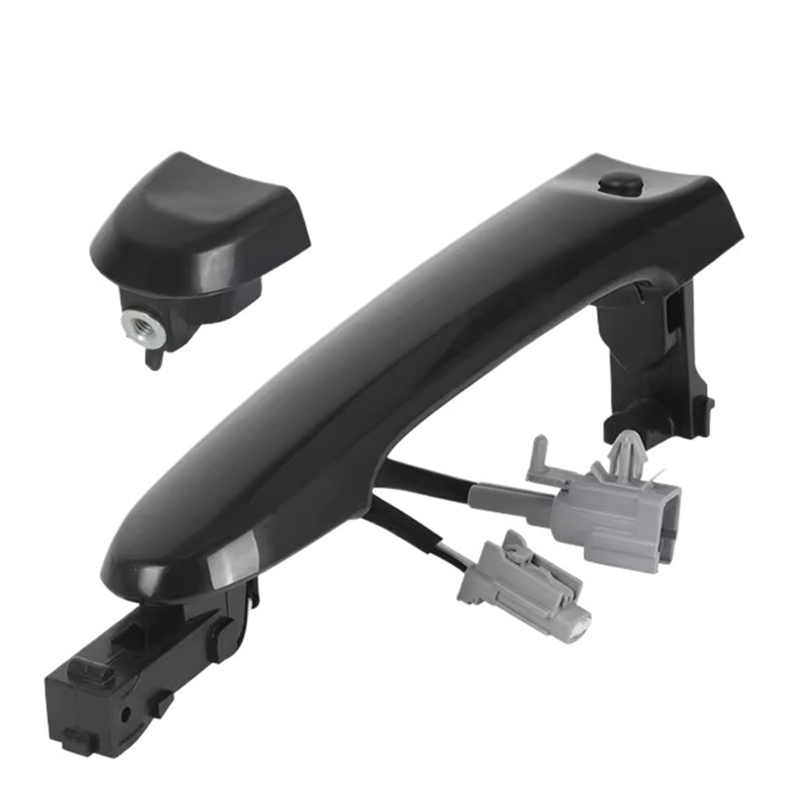 Qjahxkf No Hole Replacement Exterior Door Handles Exterior Door Handle Pull 82644-1Fa5a 80640-3Wc2a 80644-3Wc2a 80640-1Fa5b For Nissan For Versa For Juke For Cube 2009-2019 Outer Handle(No Hole)