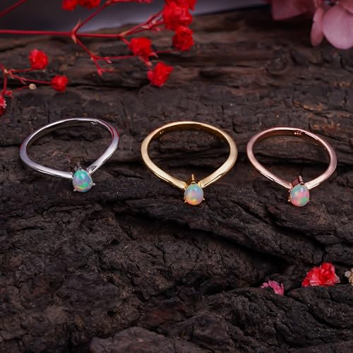 Bague en quartz mystique, le cadeau de fiançailles délicat et naturel