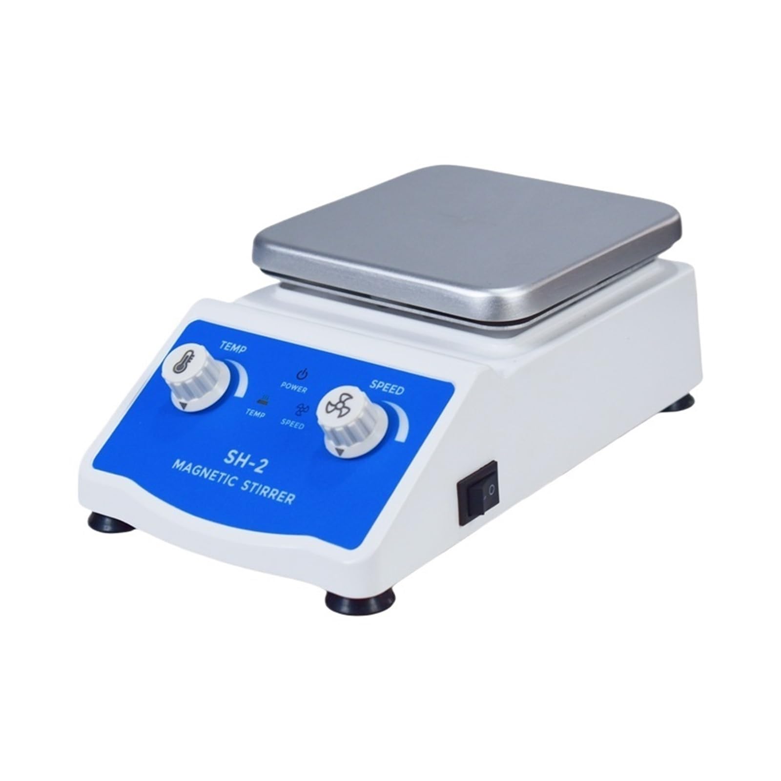 Agitador Magnético Calefactor Con Pantalla Digital, Mezclador Termostático De Placa Laboratorio, Velocidad Ajustable 2200 Rpm,para laboratorio