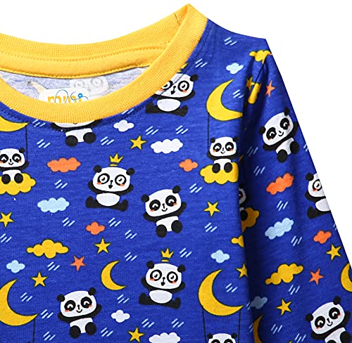 Image of MINITATU Baby-Boy's Animal Print Regular Fit T-Shirt
