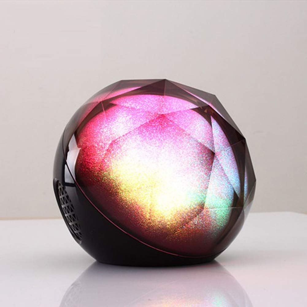 Yanghao Proyector De La Estrella del LED, Distancia Colorido Cielo Nocturno Estrellado De La Lámpara LED Maestro Bluetooth USB Powered Diamante Caja De Música del Altavoz Luz De La Decoración
