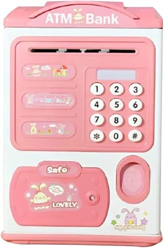 Miniatura 10 de Caja de alcancía de juguete para niños pequeños, alcancía de juguete para niños, alcancía de juguete para niños, juguetes de almacenamiento en