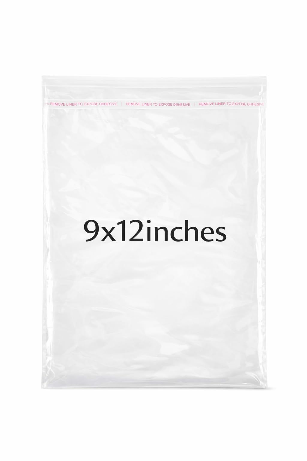 A4 Size 500 Pack Clear Self Sealing Cellophane Bags, Transparent Self-Adhesive OPP Gift Bags for Treats, Cookies, Cards & Crafts (9" X 12")