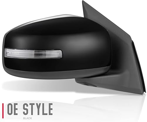 Miniatura 4 de DNA Motoring OEM-MR-MI1321148 Ajuste de potencia lateral derecho Espejo retrovisor plegable sin calefacción con señal de giro compatible con Lancer