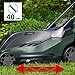 Bosch Lawnmower AdvancedRotak 650 (1700 Watts, Cutting Width: 40 cm, Cutting Height: 25-80 mm, Lawns up to 650 m², in Carton Packaging)