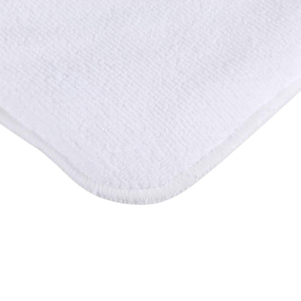 ZJchao Reusable 4 Layer Adult Cloth Diaper Insert Liner Nappy Pad, Super Soft & Absorbent, for Incontinence, Washable & Reusable for Postpartum Bleeding