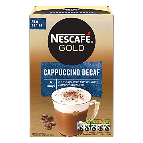 Nescafe Decaf Gold Cappuccino, 15 g