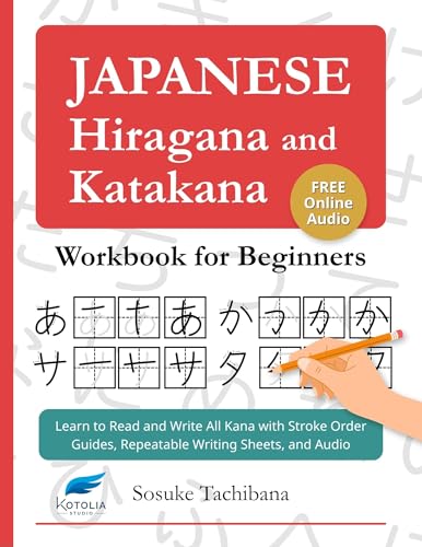 Japanese Hiragana and Katakana Workbook for Beginners