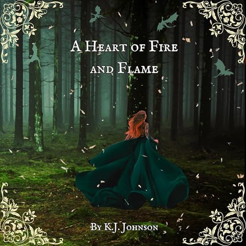 Page de couverture de Heart of Fire and Flame Audiobook by K.J. Johnson