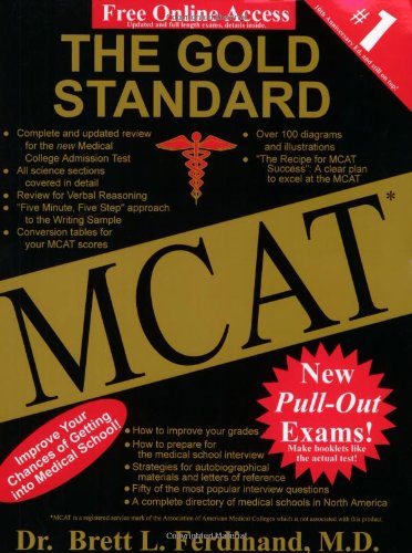 洋書 MCAT The gold standard The Gold Standard MCAT with Online book by Peterson's