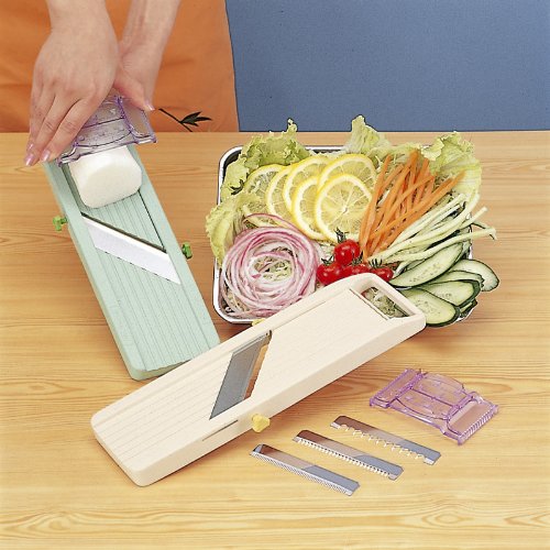 Benriner Mandoline Vegetable Slicer 3 Replacement Blades Cream Japan