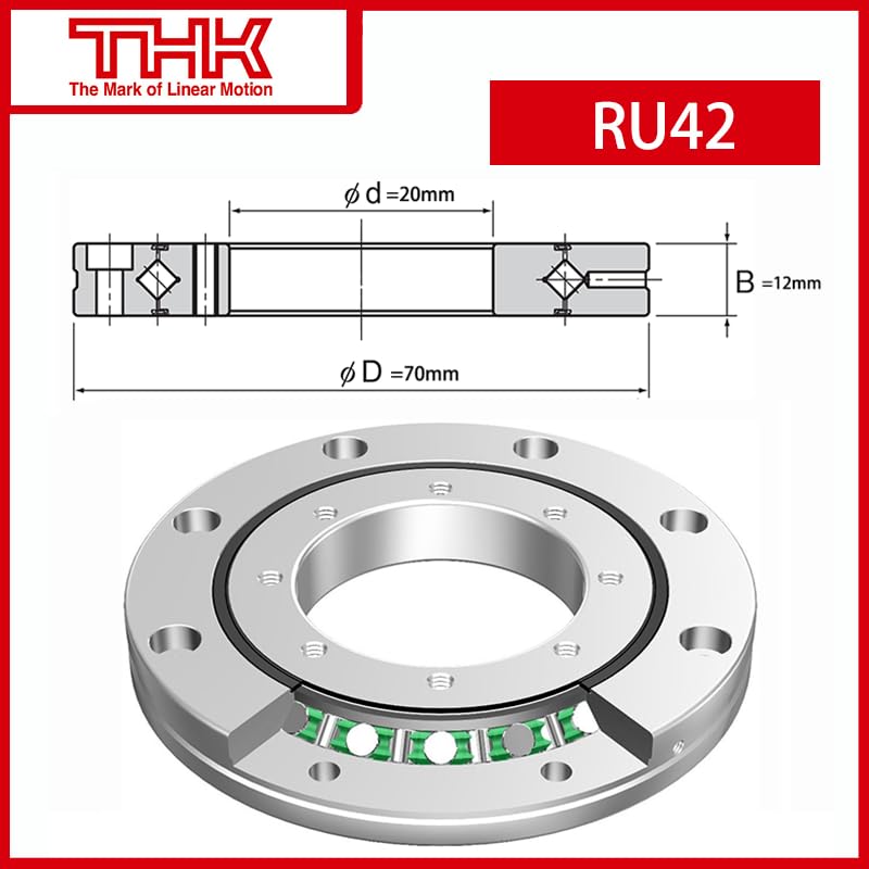 THK Cross Roller Ring Inner Ring Rotation RU 42 RU42 RU42UUCC0 RU42UUC0