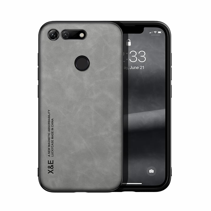 Compatible with Honor View 20 4G Cover,Magnetic Attraction inside,Compatible with Honor V20 4G Anti-drop Camera Protect 2 in 1 Phone Case Gray Gray Compatible with Honor View 20 4G
