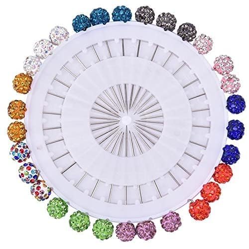 pmw Safety Pin Muslim Hijab Scarf for Ladies - Brooch Head Pins for Tailor Dressmaking and Notice Board Paper Stable - 1 Sheet - Random Model-picture-22