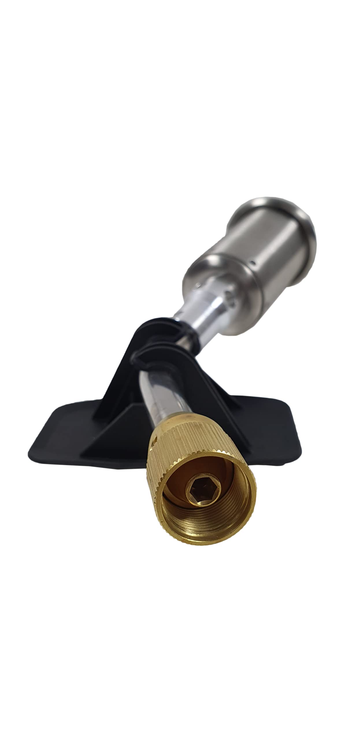 Antorcha Especial Impermeabilidad Stainless Steel’ EXPRESS - Quemador/Cubo de Acero Inoxidable Ø 40, Potencia 35 kW + Collar 130 mm - Soplete de Gas - Repuesto Soldadura - EXPRESS