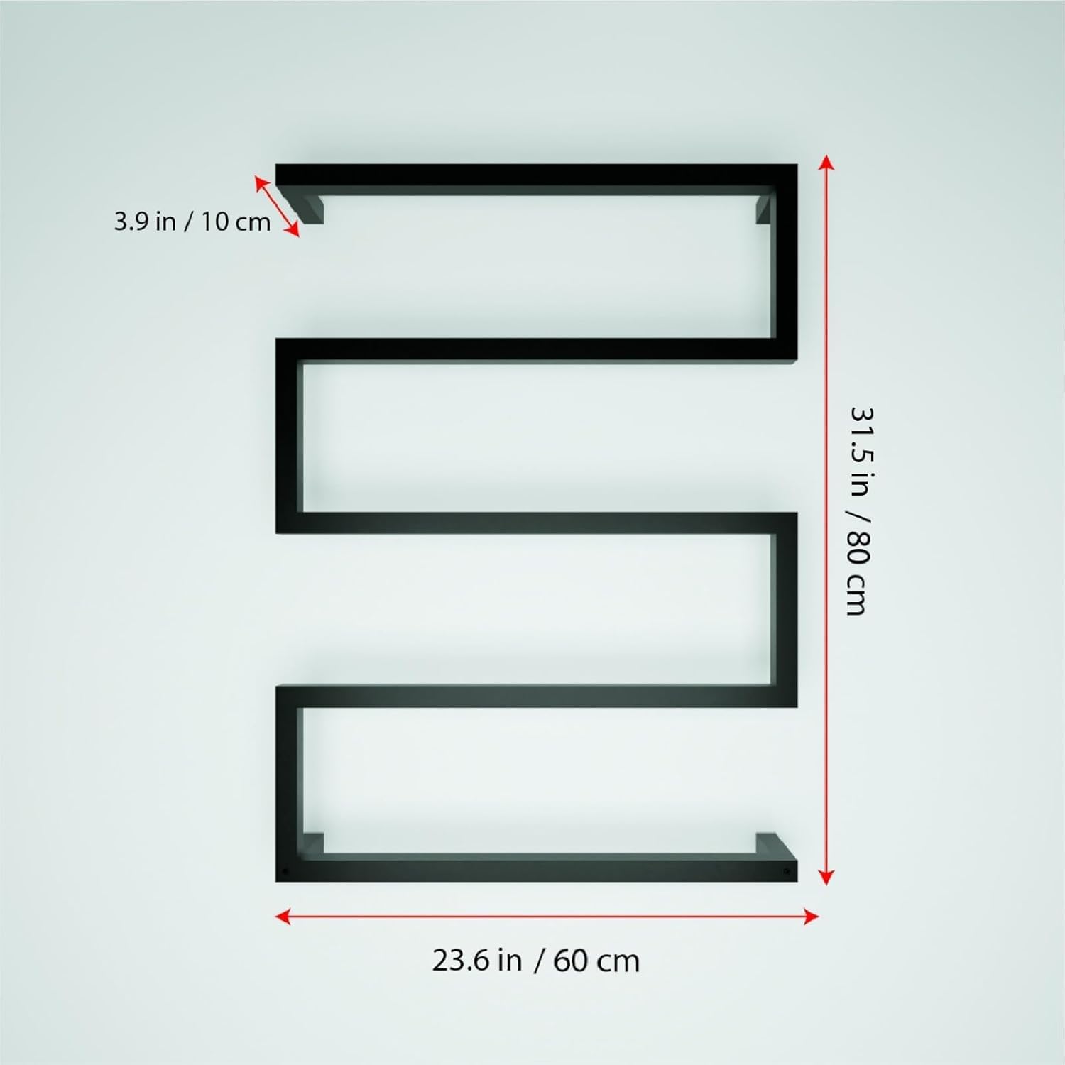 Modern Wall Mounted Towel Rack - Removable Bathroom & Kitchen Hardware, Space-Saving Home Decor for En Suite Toilets, Stylish & Economical Towel Storage