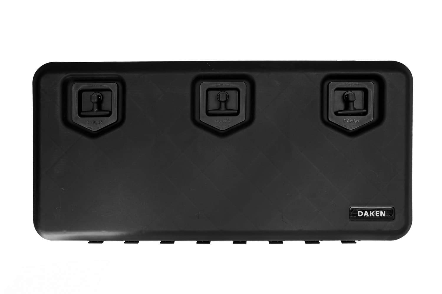 DAKEN Caja de herramientas ARKA 81209 capacidad 203 litros cofre portaherramientas extra grande para camión remolque y autobús dimensiones 1250 x 522 x 500 mm con 3 cerraduras
