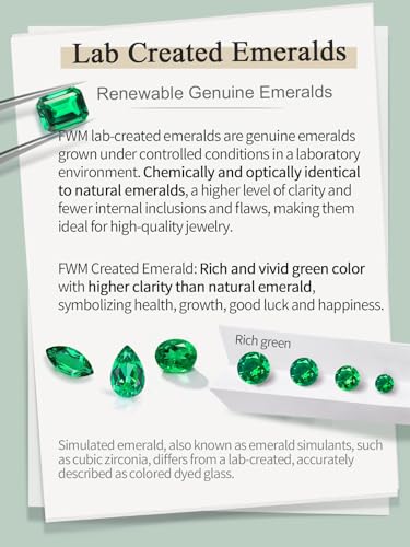 Moissanite Emerald Ruby Sparkle Chunky Wide Hoop Earrings for Women, Solid 925 Sterling Silver, Gorgeous Half Hoop Earrings, Christmas Anniversary Mother's Day Jewelry3