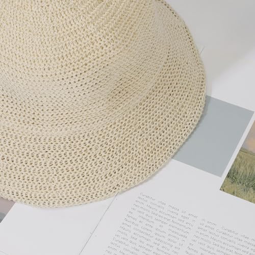 Gorro tipo bucket tejido de malla para mujer miniatura 4
