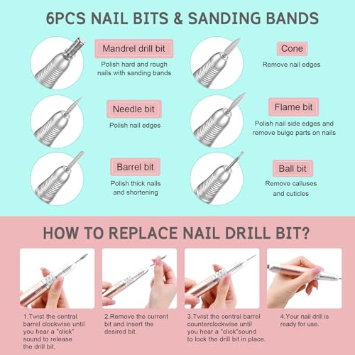 Delanie Fresa per Unghie Professionale Velocità