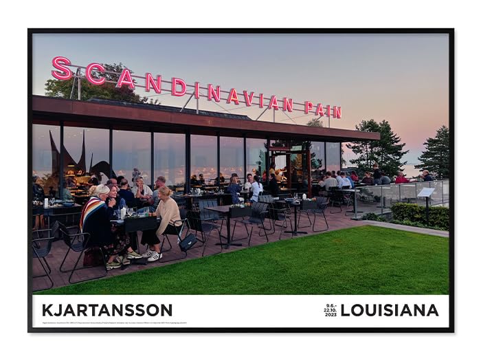 Amazon.co.jp: デンマーク ルイジアナ近代美術館 ポスター