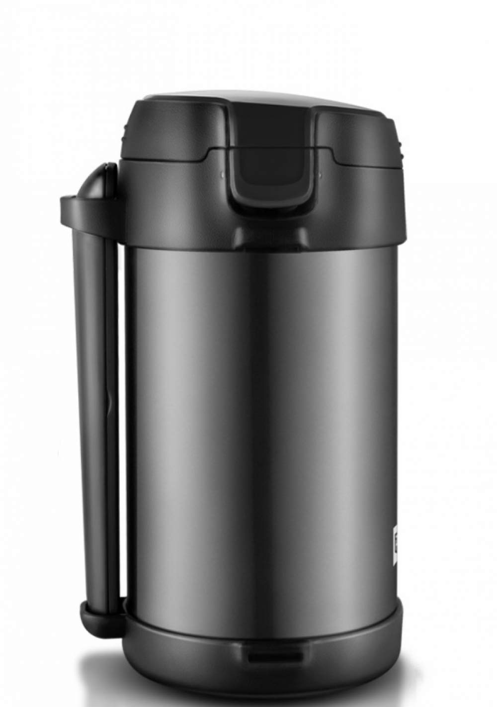 Thermos in acciaio inox Bento interno isolato contenitore per alimenti rimane caldo, bottiglia sottovuoto in acciaio inox per stufato, cuoco, zuppa, cibo, 2200 ml, grigio