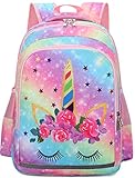 CAMTOP Girls Backpack for School Kids Backpacks Preschool Kindergarten Elementary Bookbag(Age 3-9 Years)