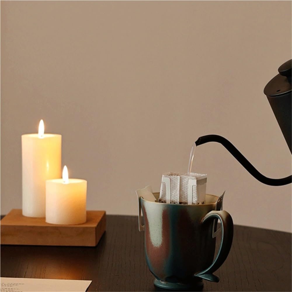 Tazas 1 Juego de Tazas café Azules, Capacidad 10.15 oz, Taza cerámica esmaltada Color for Uso Personal o Oficina Tazas de Café