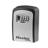 Master Lock Set Your Own combination Wall Mount Lock Box, 5 Key capacity, Black 5401EC