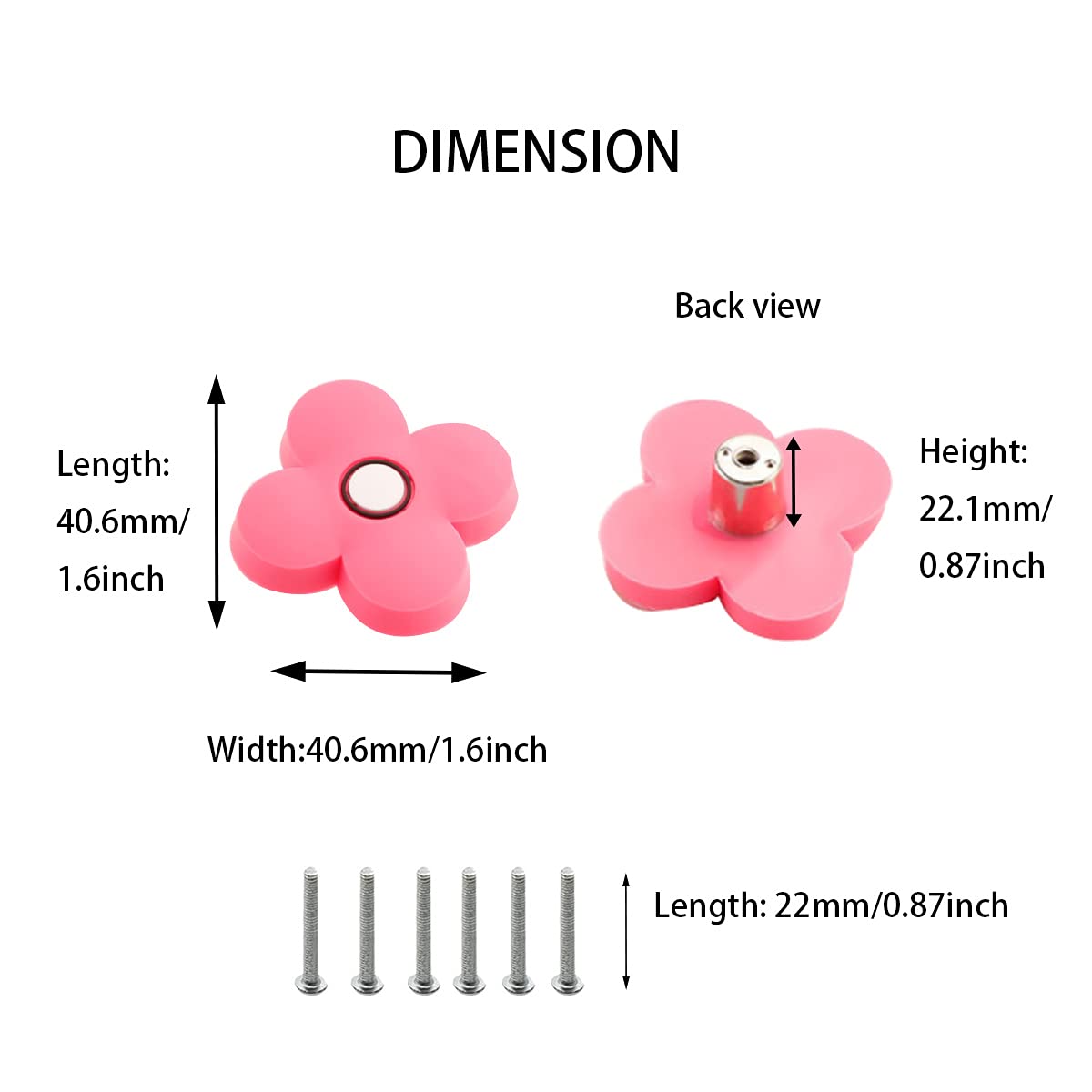 Lot 6 Boutons Tiroir Enfants Nuage – Caoutchouc Souple Dessin Animé, Pour Chambre, Placard, Meuble (Mignon & Sécurité)