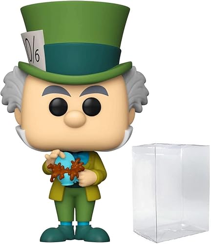 POP Disney: Alicia en el país de las maravillas 70th - Mad Hatter Funko Pop! Figura de vinilo (empaquetado con funda protectora compatible con caja